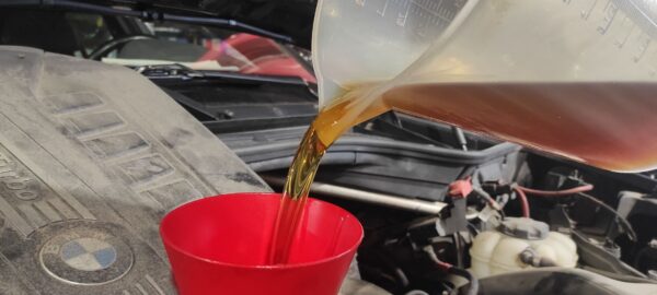 Замена масла в двигателе